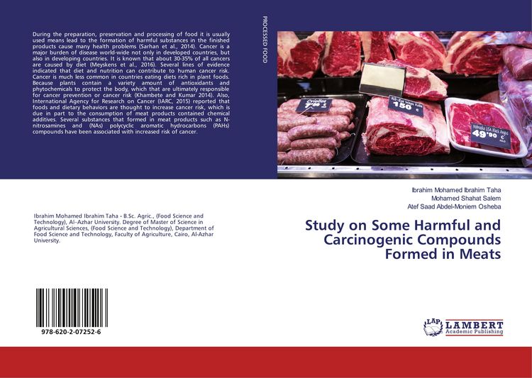 Produktbild: Study on Some Harmful and Carcinogenic Compounds Formed in Meats