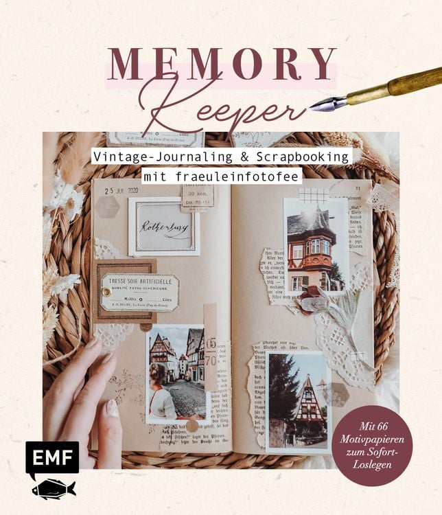 Produktbild: Memory Keeper – Vintage-Journaling und Scrapbooking mit fraeuleinfotofee
