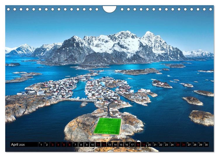 Produktbild: Lofoten Inselzauber (Wandkalender 2026 DIN A4 quer), CALVENDO Monatskalender