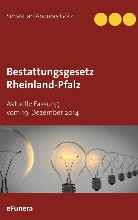 Produktbild: Bestattungsgesetz Rheinland-Pfalz