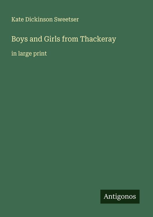 Produktbild: Boys and Girls from Thackeray