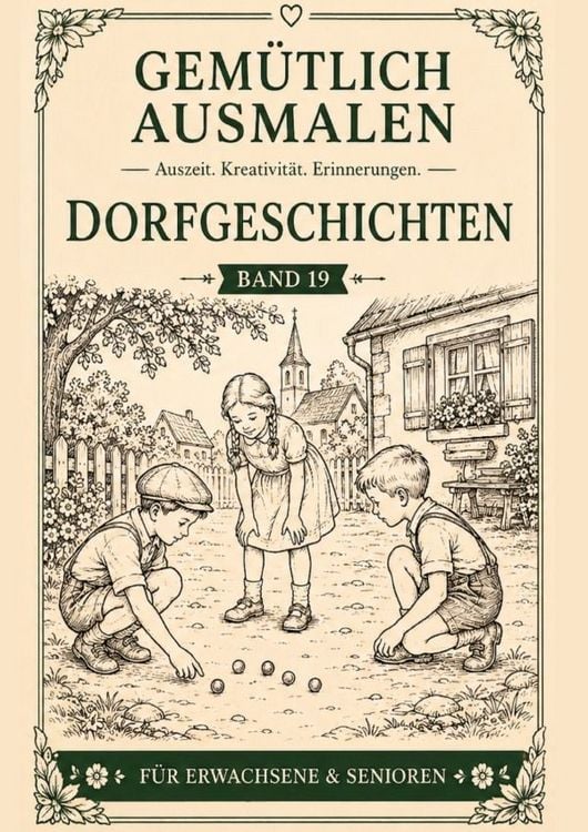 Produktbild: Gem&uuml;tlich ausmalen / Gem&uuml;tlich ausmalen - Dorfgeschichten