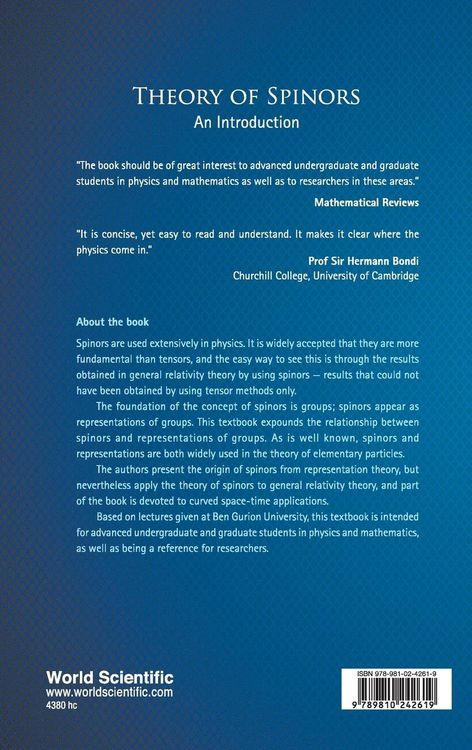 Produktbild: Theory Of Spinors