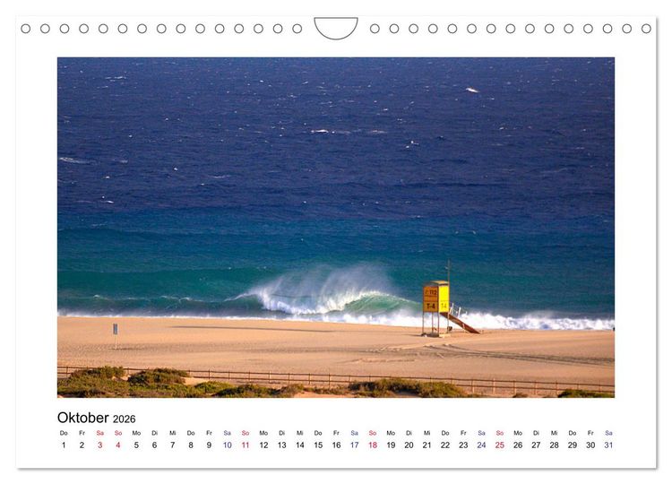 Produktbild: Fuerteventura - Perle im Atlantik (Wandkalender 2026 DIN A4 quer), CALVENDO Monatskalender