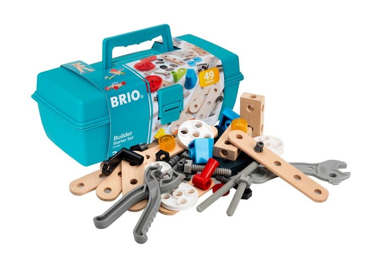 Produktbild: Brio Builder Box 48-teilig, Werkzeugkoffer