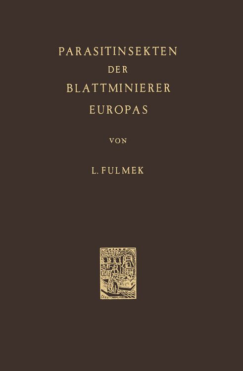 Produktbild: Parasitinsekten der Blattminierer Europas