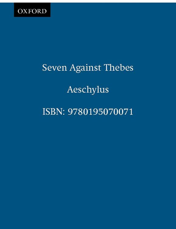 Produktbild: Seven Against Thebes