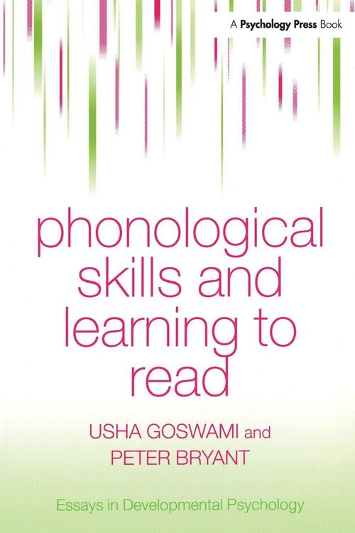 Produktbild: Phonological Skills and Learning to Read