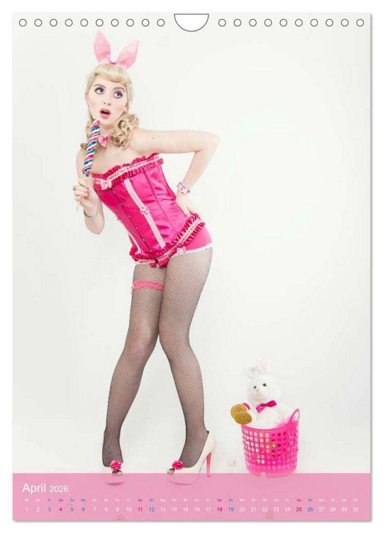Produktbild: PinUp Girls 50er Jahre (Wandkalender 2026 DIN A4 hoch), CALVENDO Monatskalender