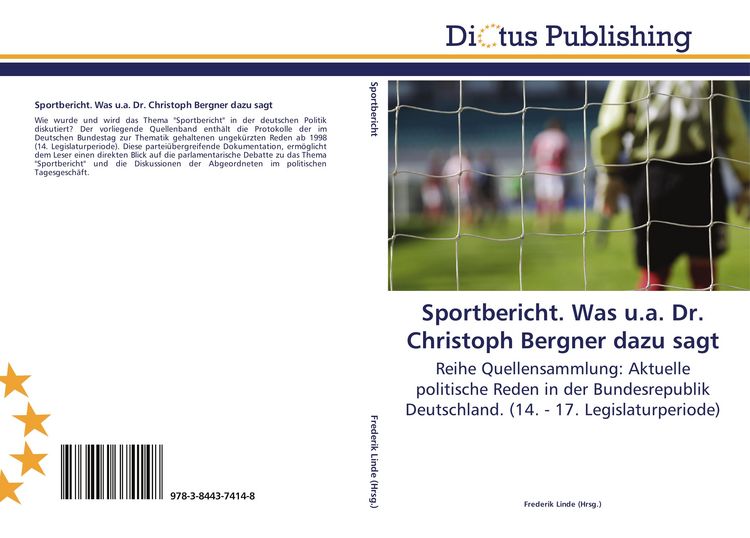 Produktbild: Sportbericht. Was u.a. Dr. Christoph Bergner dazu sagt