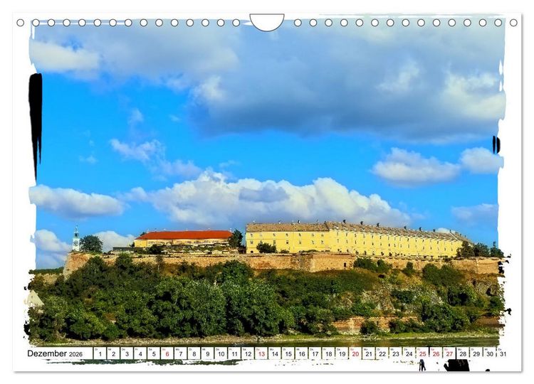 Produktbild: Novi Sad Serbiens unbekannte Sch&ouml;nheit (Wandkalender 2026 DIN A4 quer), CALVENDO Monatskalender