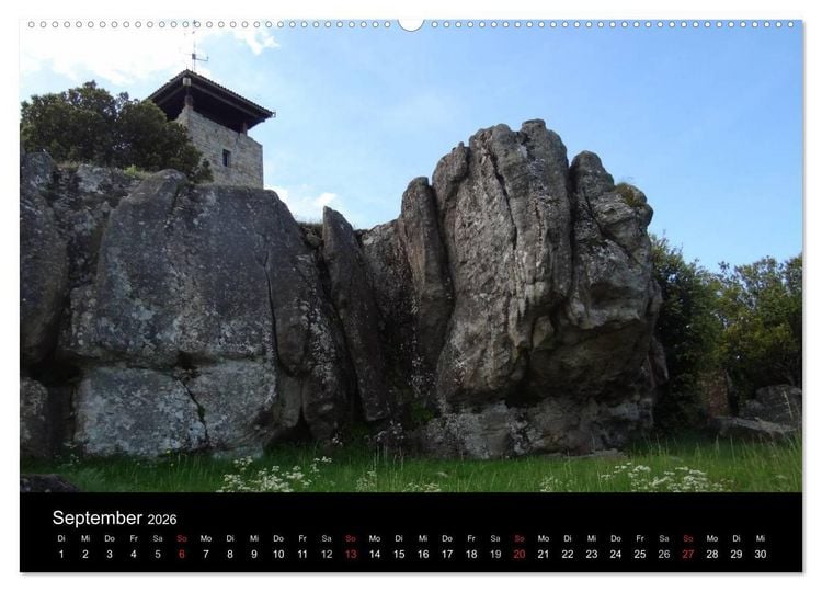 Produktbild: Ard&egrave;che &middot; Wandergebirge und Kajakschluchten in S&uuml;dfrankreich (hochwertiger Premium Wandkalender 2026 DIN A2 quer), Kunstdruck in Hochglanz