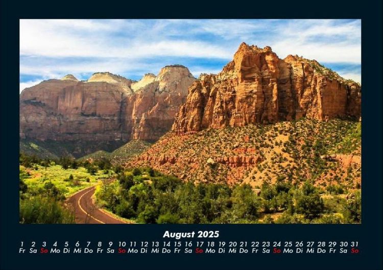 Produktbild: Berge 2025 Fotokalender DIN A4