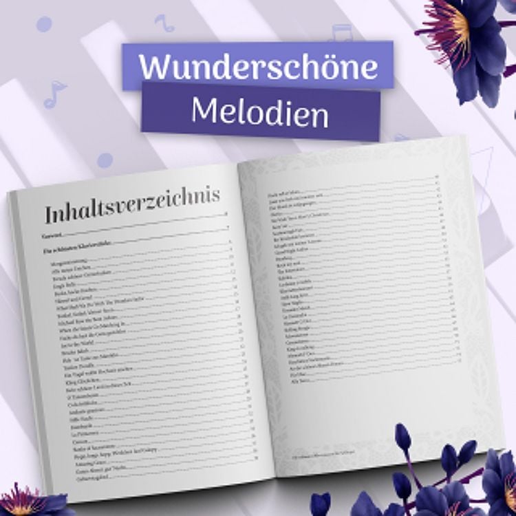 Produktbild: Die sch&ouml;nsten Klaviernoten f&uuml;r Anf&auml;nger