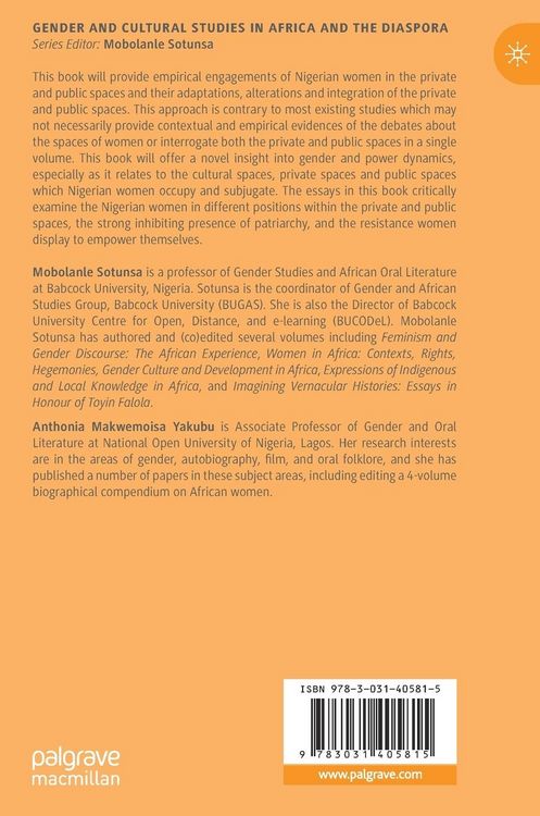 Produktbild: Nigerian Women in Cultural, Political and Public Spaces