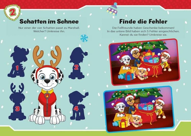 Produktbild: PAW Patrol Mein Adventskalenderbuch