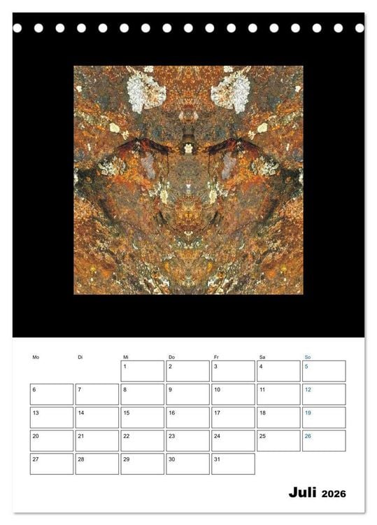 Produktbild: Nature's Faces (Tischkalender 2026 DIN A5 hoch), CALVENDO Monatskalender