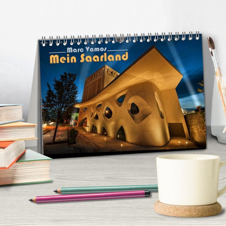 Produktbild: Marc Vamos - Mein Saarland (Tischkalender 2026 DIN A5 quer), CALVENDO Monatskalender