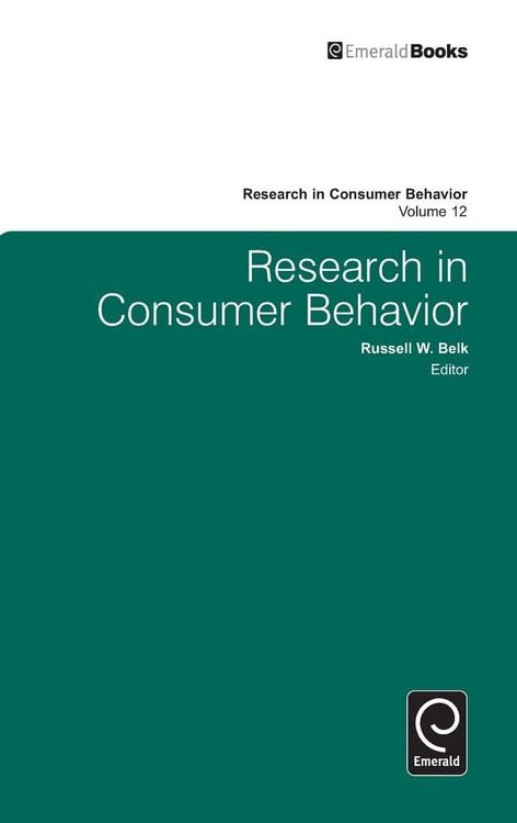 Produktbild: Research in Consumer Behavior