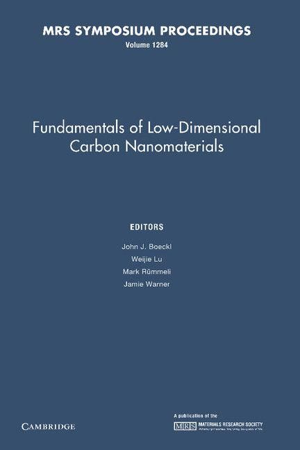 Produktbild: Fundamentals of Low-Dimensional Carbon Nanomaterials