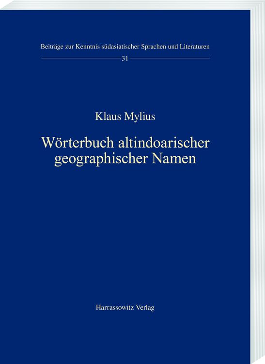 Produktbild: W&ouml;rterbuch altindoarischer geographischer Namen