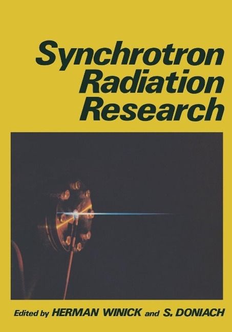 Produktbild: Synchrotron Radiation Research