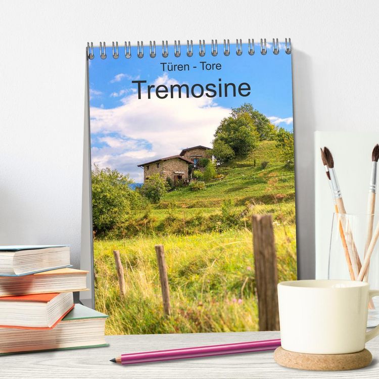 Produktbild: T&uuml;ren -Tore - Tremosine (Tischkalender 2026 DIN A5 hoch), CALVENDO Monatskalender