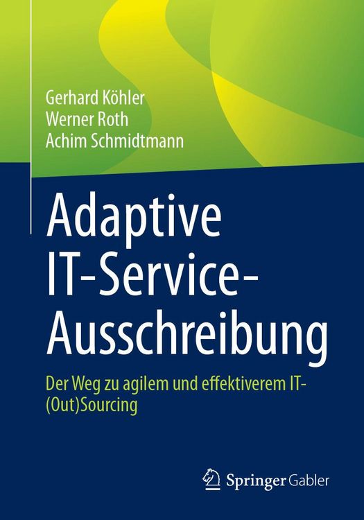 Produktbild: Adaptive IT-Service-Ausschreibung