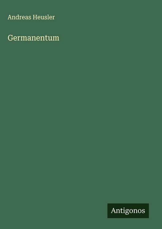 Produktbild: Germanentum