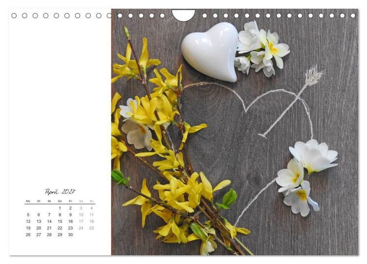 Produktbild: Ein Kalender voll Liebe (Wandkalender 2027 DIN A4 quer), CALVENDO Monatskalender