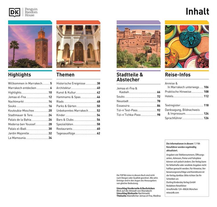 Produktbild: TOP10 Reisef&uuml;hrer Marrakech