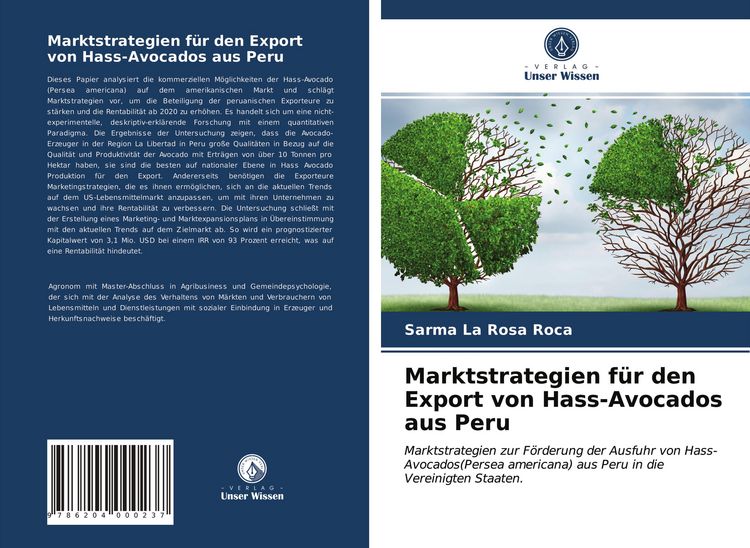 Produktbild: Marktstrategien f&uuml;r den Export von Hass-Avocados aus Peru