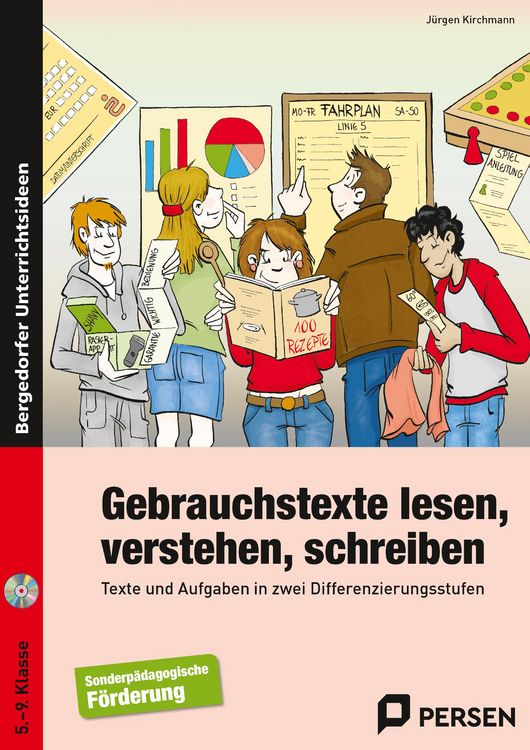 Produktbild: Gebrauchstexte lesen, verstehen, schreiben