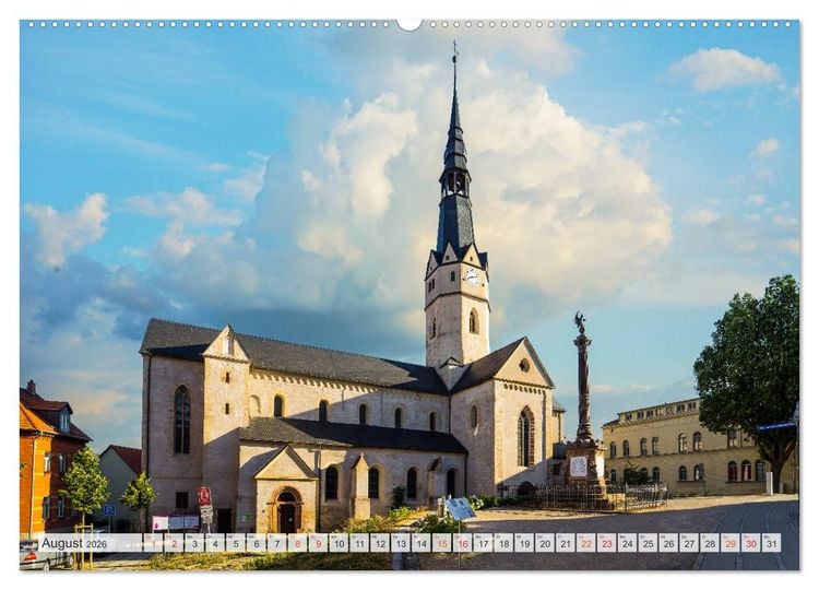 Produktbild: Sangerhausen Impressionen (Wandkalender 2026 DIN A2 quer), CALVENDO Monatskalender