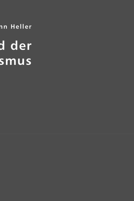 Produktbild: Heller, H: Europa und der Faschismus