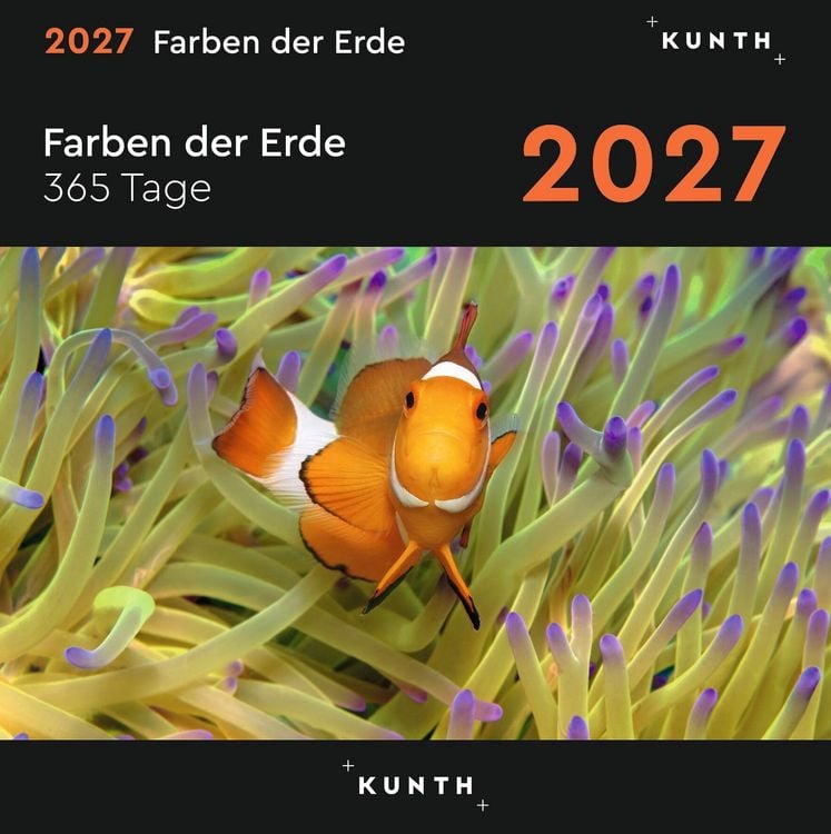 Produktbild: Farben der Erde - KUNTH 365-Tage-Abrei&szlig;kalender 2027