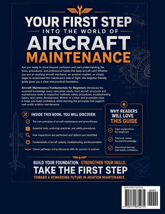 Produktbild: AIRCRAFT MAINTENANCE FUNDAMENTALS FOR BEGINNERS