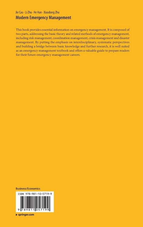 Produktbild: Modern Emergency Management
