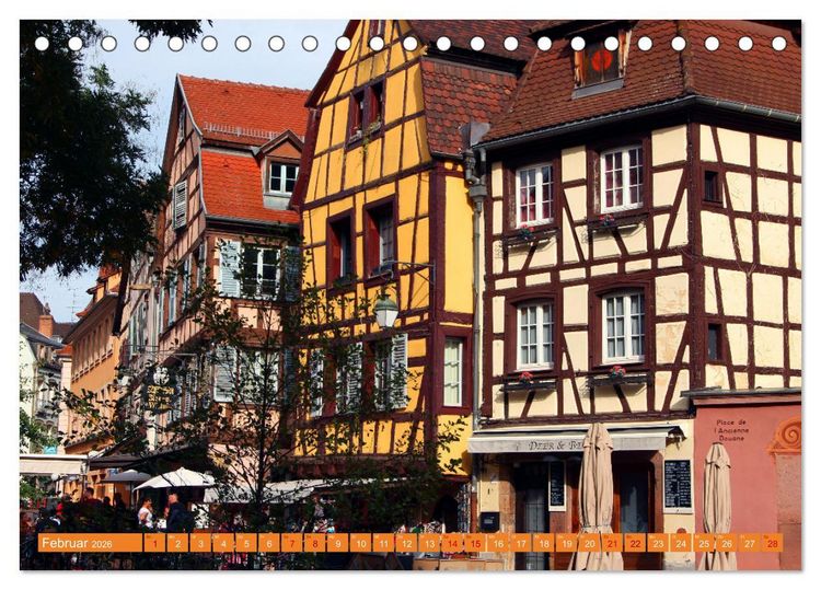 Produktbild: Das Elsass (Tischkalender 2026 DIN A5 quer), CALVENDO Monatskalender