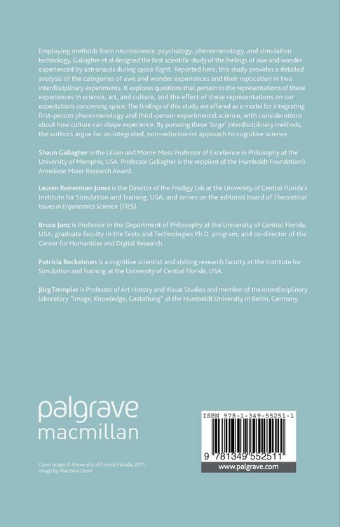 Produktbild: A Neurophenomenology of Awe and Wonder