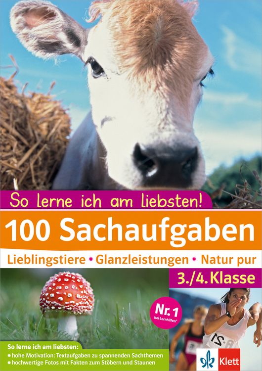 Produktbild: Klett 100 Sachaufgaben 3./4. Klasse