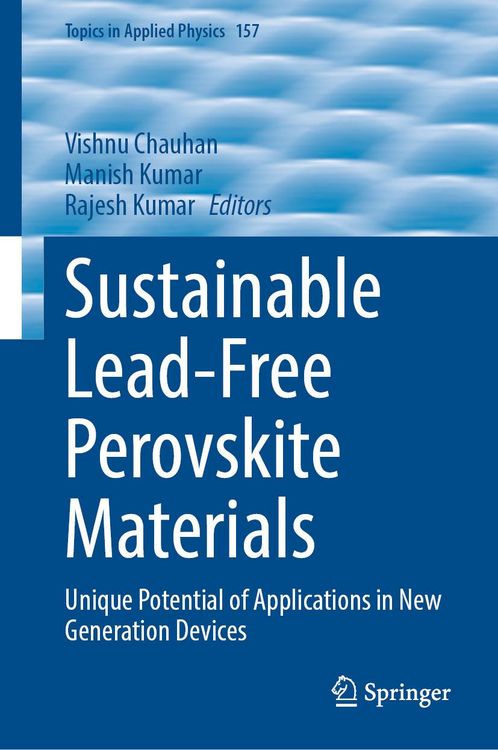 Produktbild: Sustainable Lead-Free Perovskite Materials