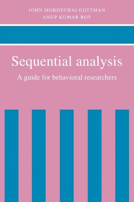 Produktbild: Sequential Analysis