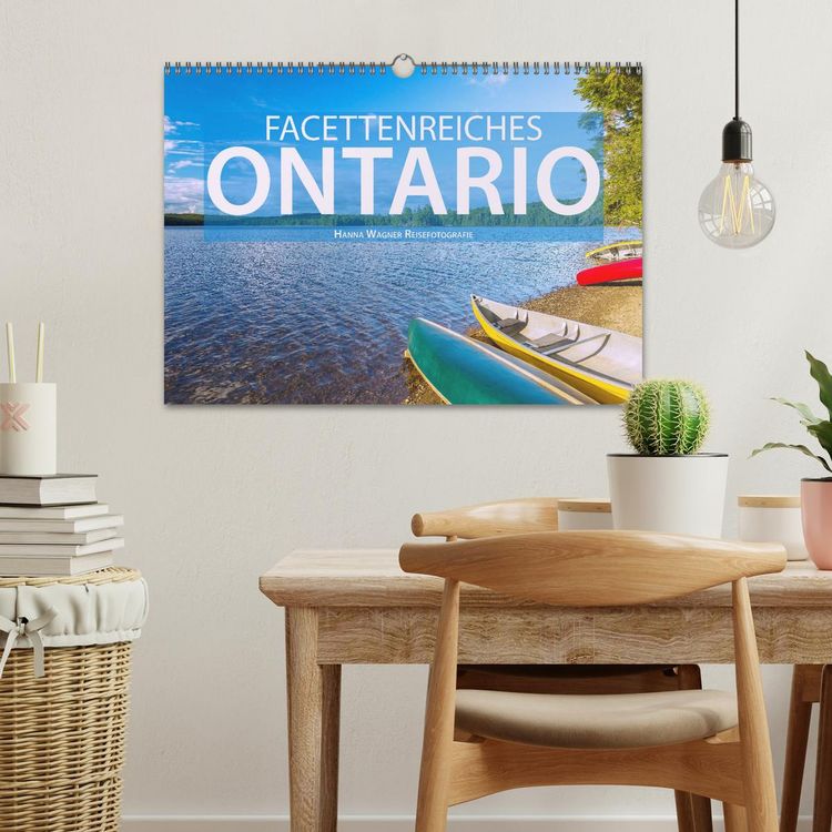 Produktbild: Facettenreiches Ontario (Wandkalender 2026 DIN A3 quer), CALVENDO Monatskalender