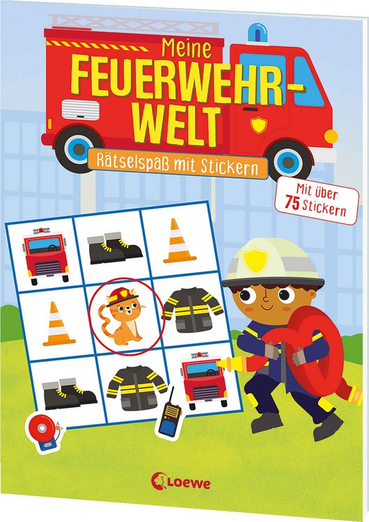 Produktbild: Meine Feuerwehr-Welt - R&auml;tselspa&szlig; mit Stickern