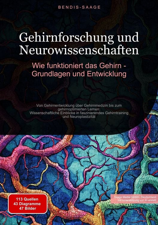 Produktbild: Gehirnforschung und Neurowissenschaften: Wie funktioniert das Gehirn - Grundlagen und Entwicklung