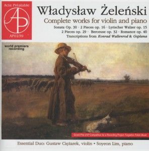Produktbild: Ciezarek, G: S&auml;mtliche Werke f&uuml;r Violine und Klavier