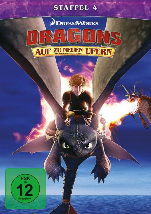 Produktbild: Dragons - Auf zu neuen Ufern - Staffel 4 [4 DVDs]