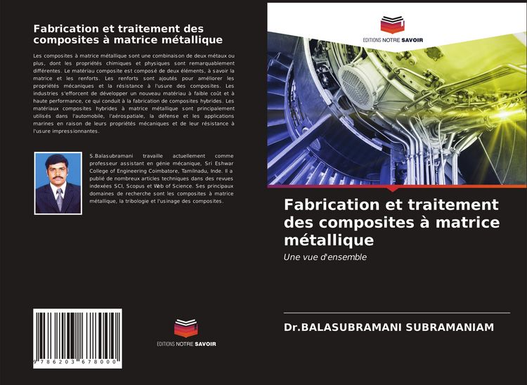 Produktbild: Fabrication et traitement des composites &agrave; matrice m&eacute;tallique
