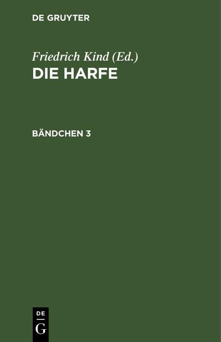 Produktbild: Die Harfe. B&auml;ndchen 3